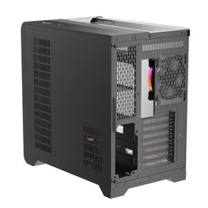 1ST PLAYER RT7 SİYAH DIGITAL 850W 80+ GOLD FULL MODÜLER 4X12CM ARGB 3 TARAFLI TEMPERLİ CAM USB 3.0 - TYPE C ATX KASA