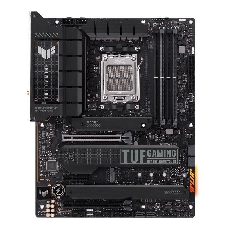 ASUS TUF GAMING X670E-PLUS WIFI DDR5 6400MHZ 1XHDMI 1XDP 4XM.2 USB 3.2 ATX AM5 (AMD AM5 9000/8000/7000 SERİ İLE UYUMLU)