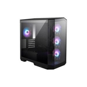 MSI MAG PANO M100R PZ TEMPERLİ CAM ARGB PSU YOK 3X120MM 1X120MM FAN GAMING BİLGİSAYAR KASASI SİYAH