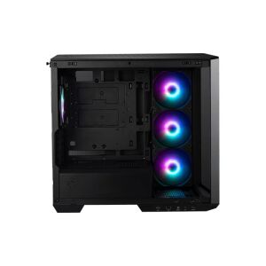 MSI MAG PANO M100R PZ TEMPERLİ CAM ARGB PSU YOK 3X120MM 1X120MM FAN GAMING BİLGİSAYAR KASASI SİYAH