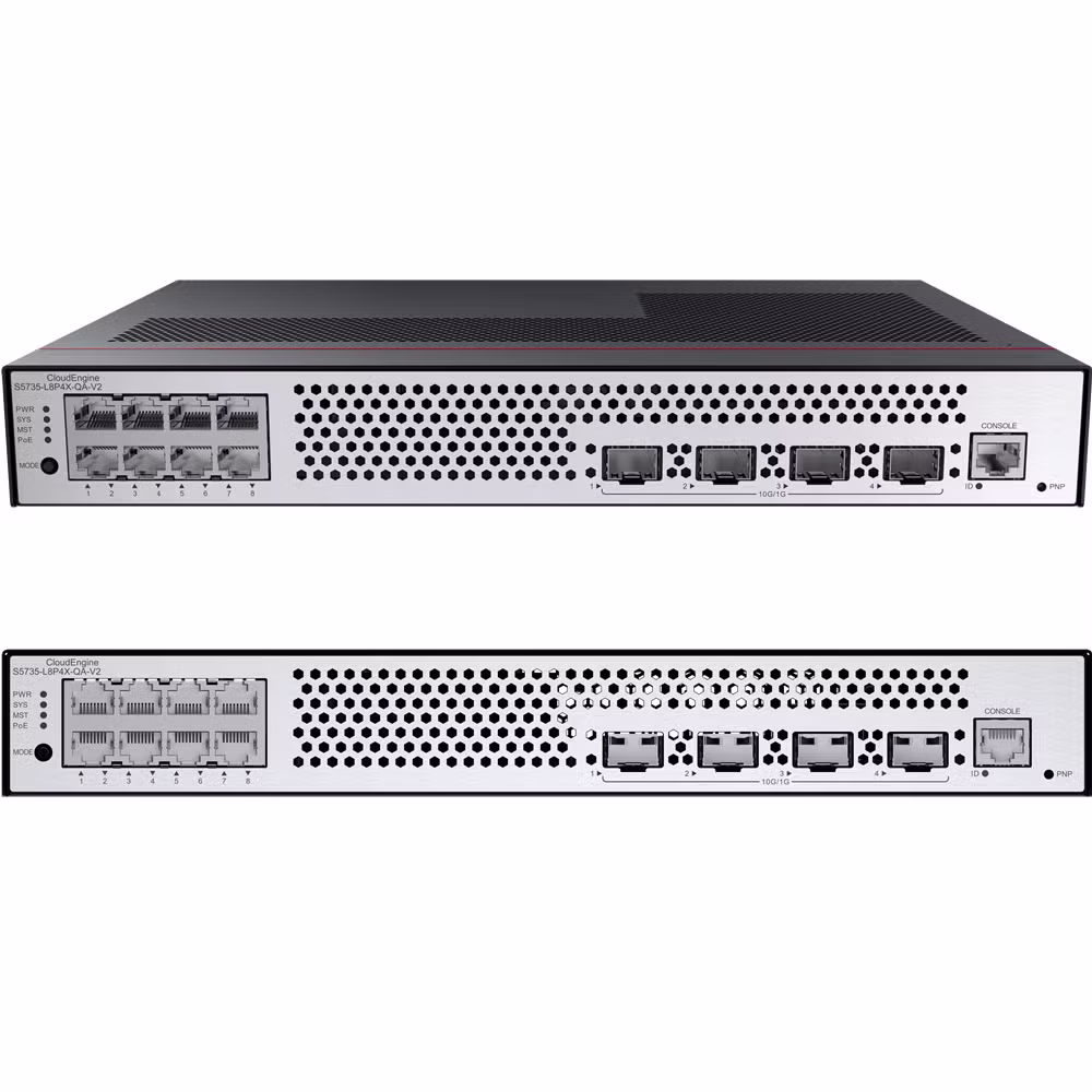 HUAWEI S5735-L8P4X-QA-V2 Enerji tasarruflu ve gürültüsüz tasarım
