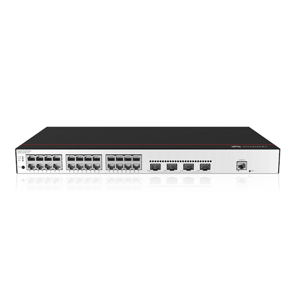 HUAWEI S5735-L24T4S-A-V2 10/100/1000BASE-T 24 Port 4GE SFP Port AC Güç