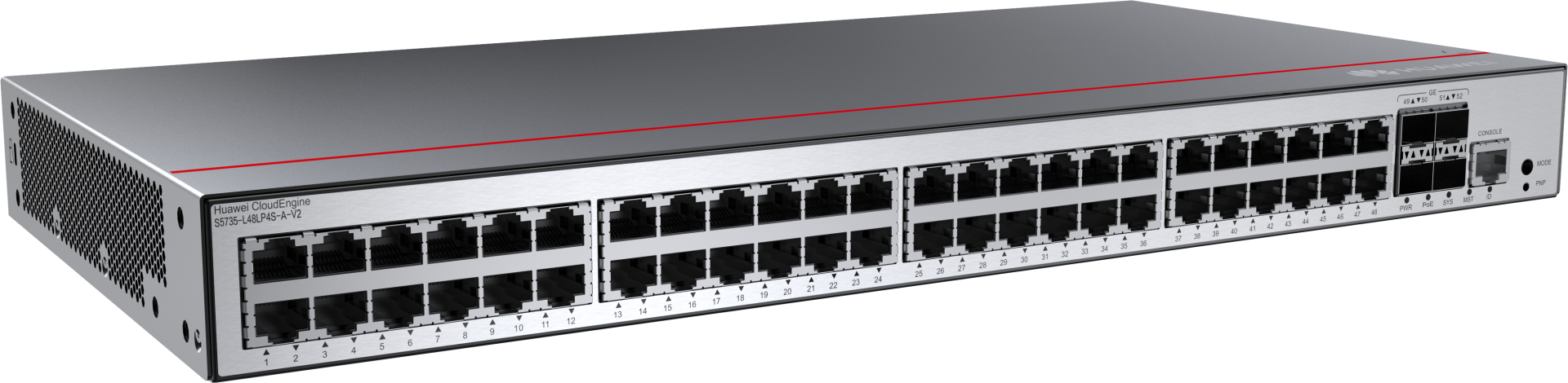 HUAWEI S5735-L48LP4S-A-V2 10/100/1000Base-T 48 port 4 x GE SFP portlu switch