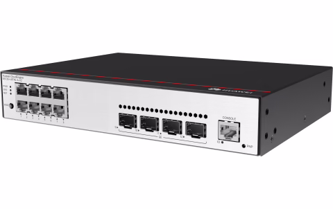 HUAWEI S5735-L8T4S-A-V2 8 10/100/1000BASE-T ports 4 GE SFP ports AC power