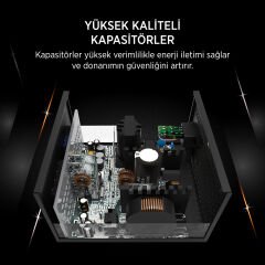 James Donkey JDP850 APFC 12CM 850W Bronze 80+ ATX 3.1 PCI-E 5.1 Power Supply