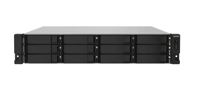 QNAP TS-1232PXU-RP-4G – 12-Bay Rackmount NAS, 4GB RAM, Dual 10GbE + GbE Bağlantı
