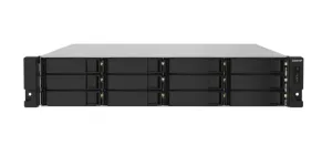 QNAP TS-1232PXU-RP-4G – 12-Bay Rackmount NAS, 4GB RAM, Dual 10GbE + GbE Bağlantı