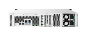 QNAP TS-1232PXU-RP-4G – 12-Bay Rackmount NAS, 4GB RAM, Dual 10GbE + GbE Bağlantı