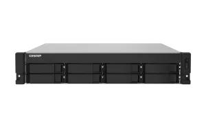 QNAP TS-832PXU-RP-4G – 8-Bay Rackmount NAS, Dual 10GbE + 2.5GbE, 4GB DDR4, Redundant PSU