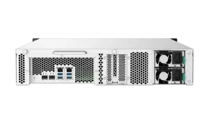 QNAP TS-832PXU-RP-4G – 8-Bay Rackmount NAS, Dual 10GbE + 2.5GbE, 4GB DDR4, Redundant PSU