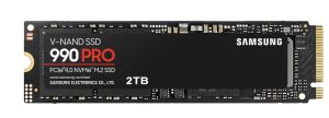 2TB SAMSUNG 990 PRO 7450/6900MB/s M.2 NVMe MZ-V9P2T0BW (Resmi Distribütör Garantili)