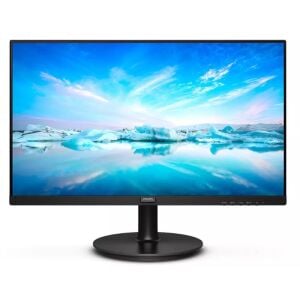 21.5 PHILIPS 222V8LA/01 4MS 75MHZ 1XVGA 1XHDMI 1XDP FHD 1920X1080 HOPARLÖR FLICKER-FREE DÜŞÜK MAVİ IŞIK VESA SİYAH