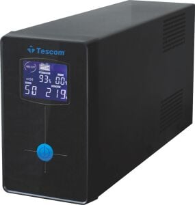 TESCOM LEO+ 2200VA 1F/1F (2X9AH) 4/8DK LCD LINE INTERAKTIF UPS