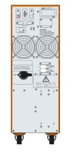MAKELSAN POWERPACK SE 6KVA 1F/1F (16X7AH) PF;0,9 4/10DK ONLINE UPS