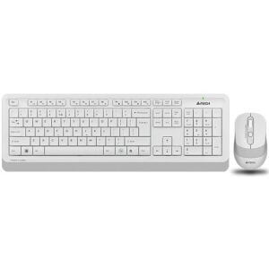 A4 TECH FG1010 BEYAZ Q MM 2.4G KABLOSUZ KLAVYE MOUSE SET