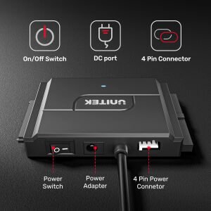 UNITEK USB3.0 TO IDE + SATA II DÖNÜŞTÜRÜCÜ  (Y-3324)