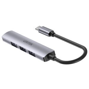 UNITEK TYPE-C TO 4 PORT USB HUB (USB3.0 + 3xUSB2.0) (H1208B)