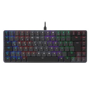 RAMPAGE GRANITE SİYAH/GRİ RED SWİTCH KLAVYE