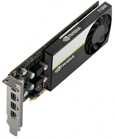 PNY NVIDIA T1000 (Quadro) 4GB GDDR6 mDP 128Bit (VCNT1000-SB) (Aksesuarsız)