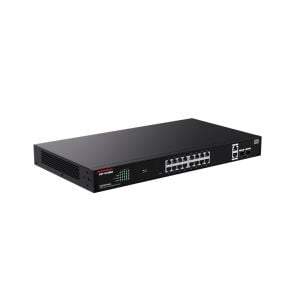 IP-COM G2220P-16-250W 16 PORT GIGABIT+2XRJ45/SFP UPLINK 250W POE CLOUD YÖNETİLEBİLİR RACKMOUNT SWITCH